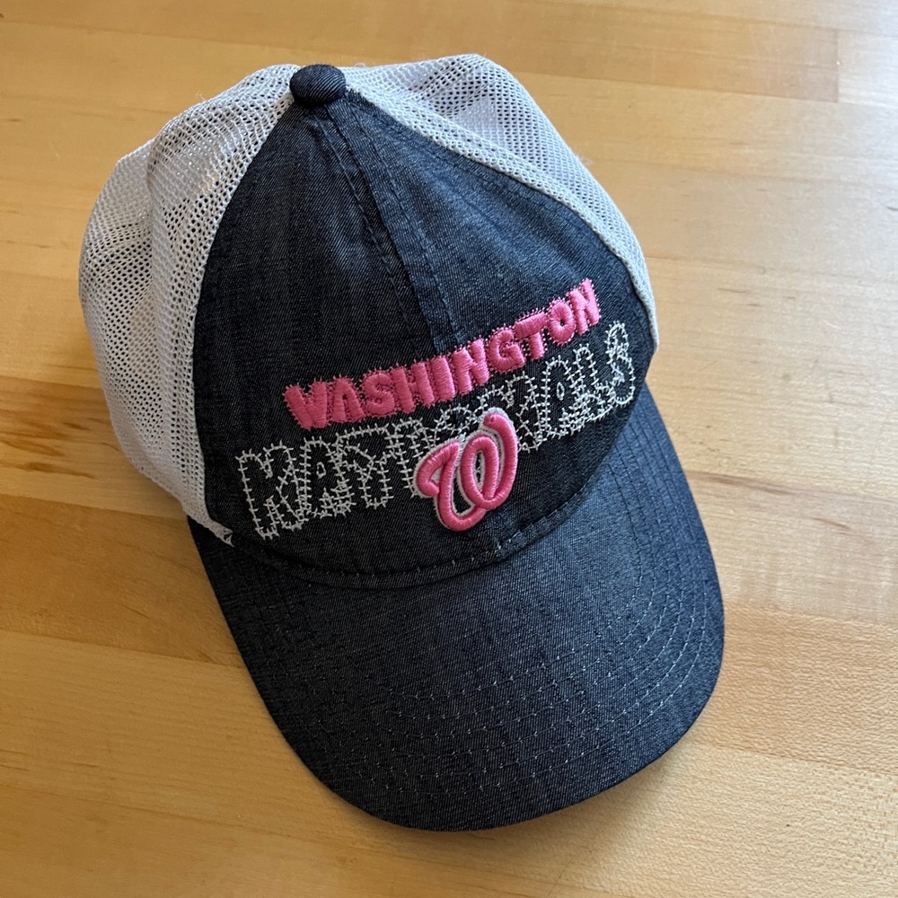🔥⚾️ Washington Nationals Baseball Youth Child Ball Cap Girls